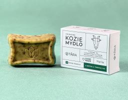 Prírodné kozie mydlo Mäta a tráva Iva 75g